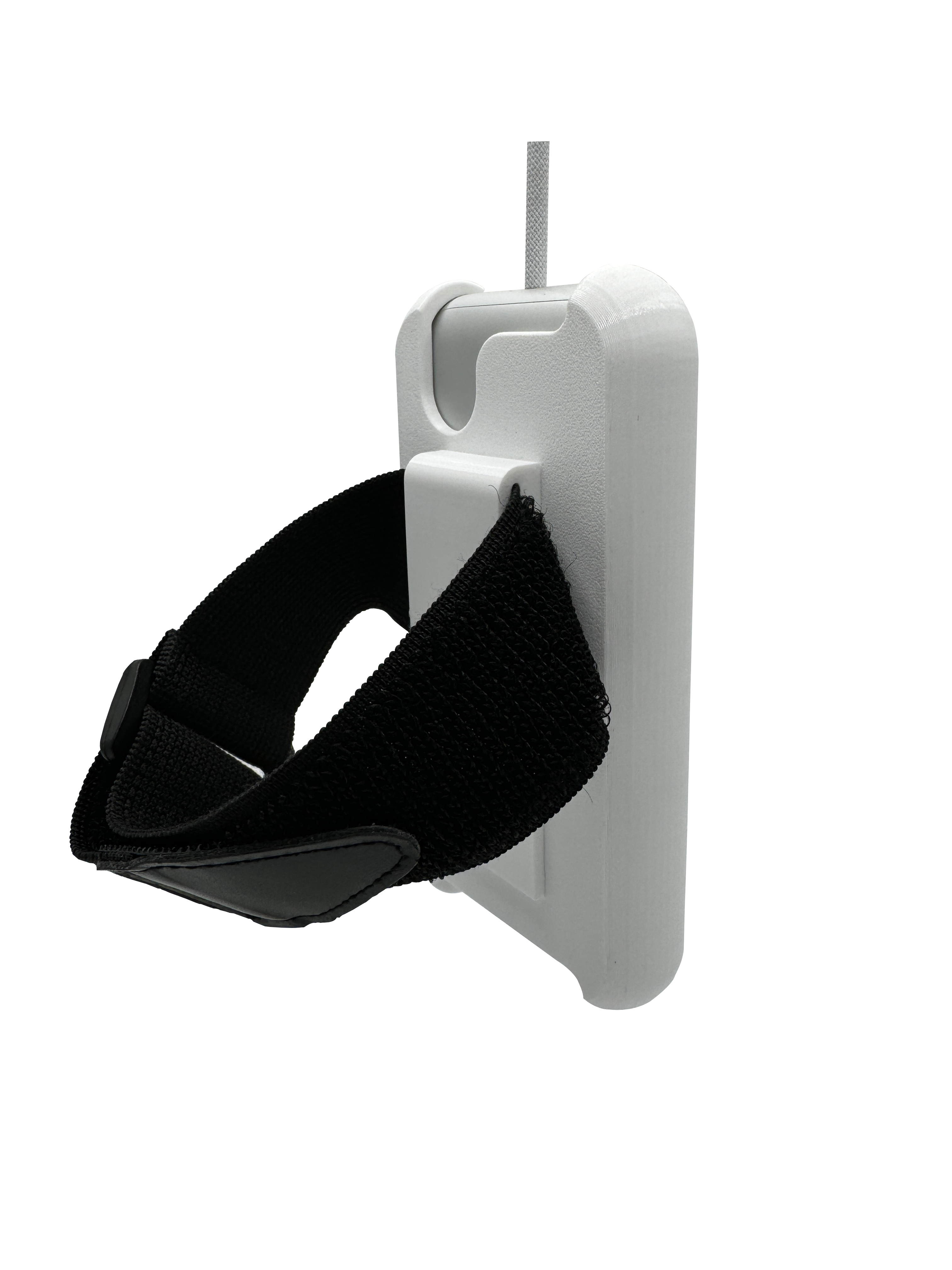 Product photo of the Bartallama3D™ Battery Holder Case for Apple Vision Pro w/Arm Band