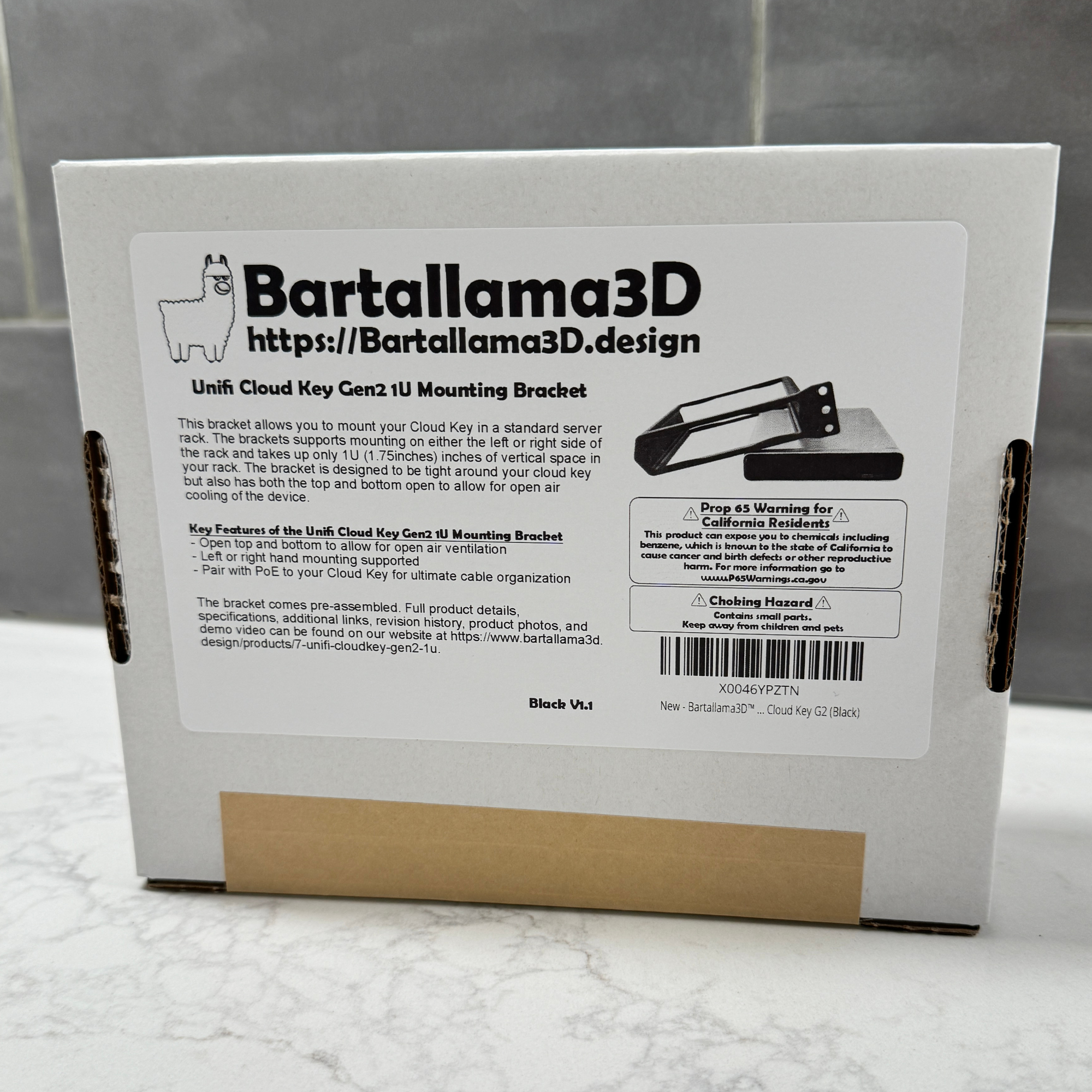 Packaging Back