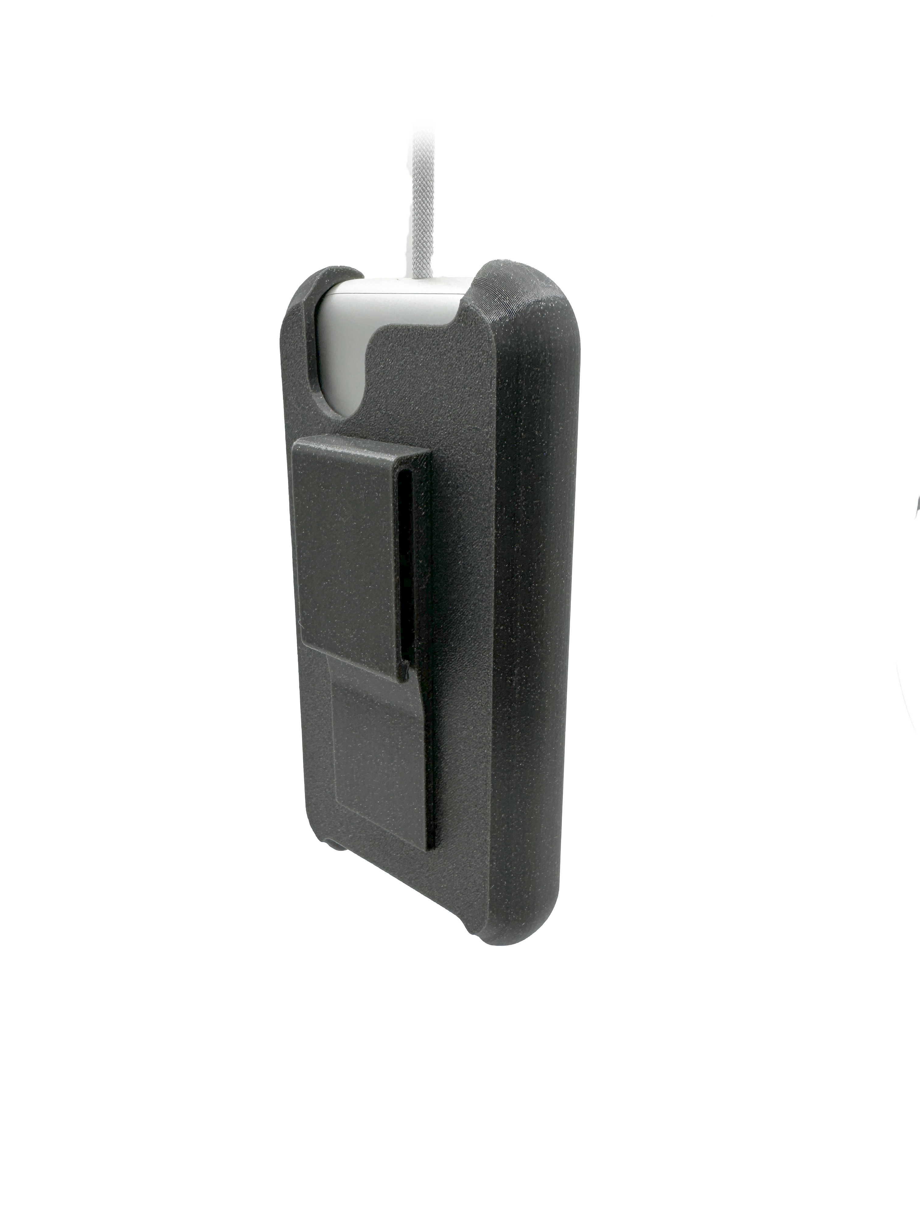 A picture of the holder in Glitter Gray