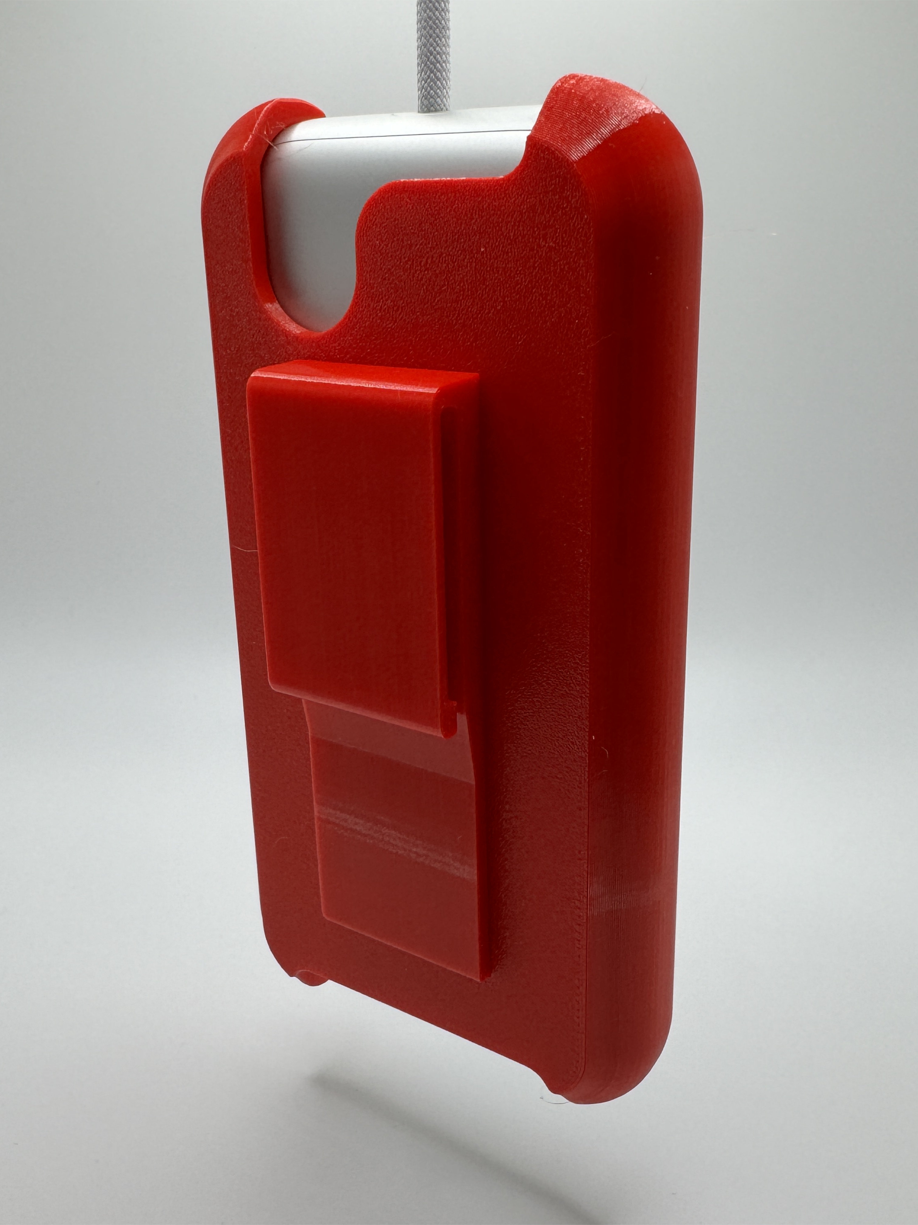 A picture of the holder in Red